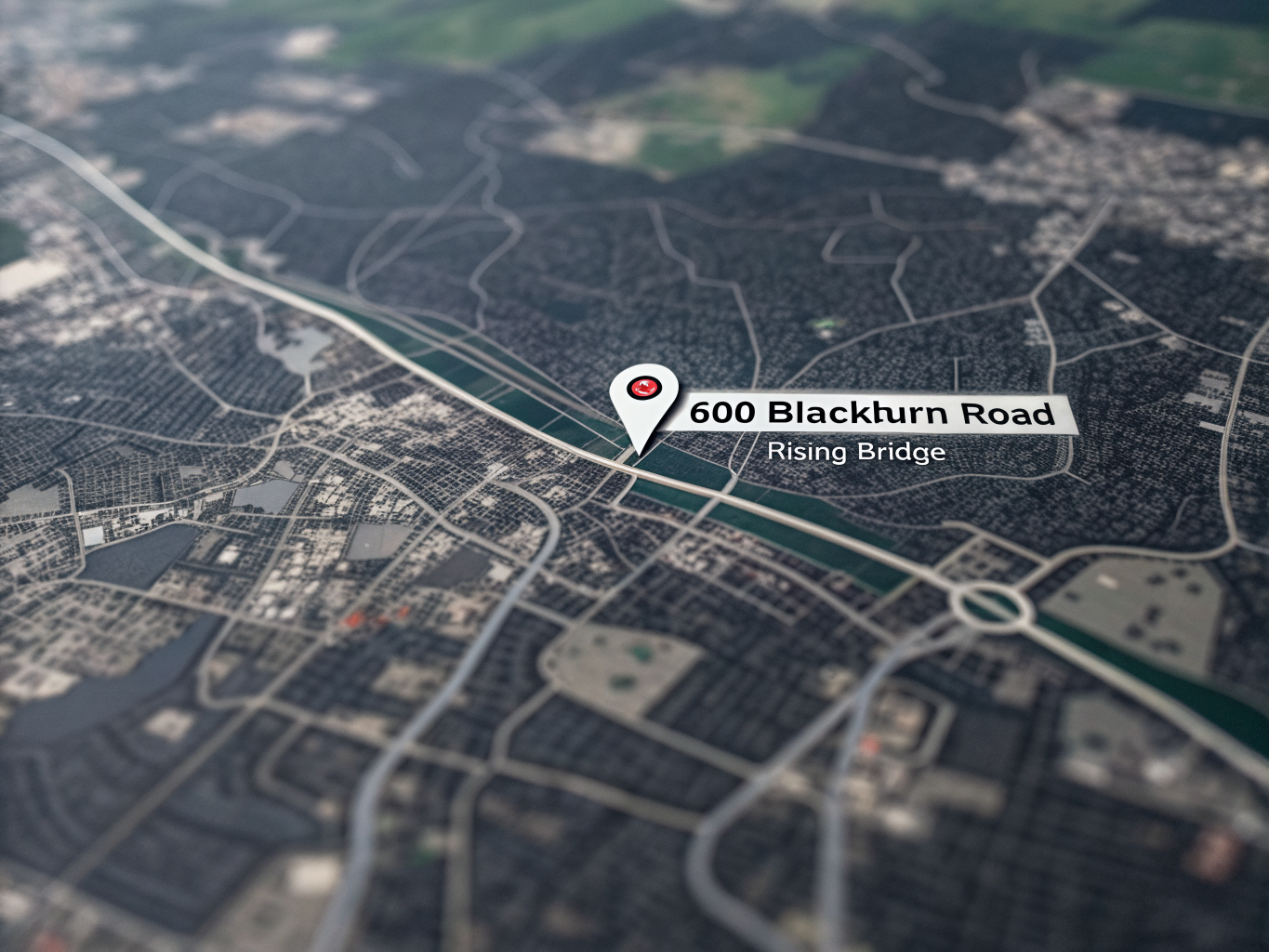 Map showing PAPLU INDIAN CUISINE LTD location in Accrington